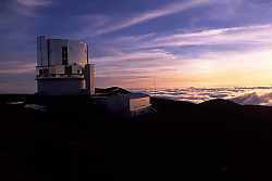 Subaru Telescope at Sunset